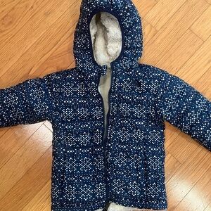 North Face reversible winter coat